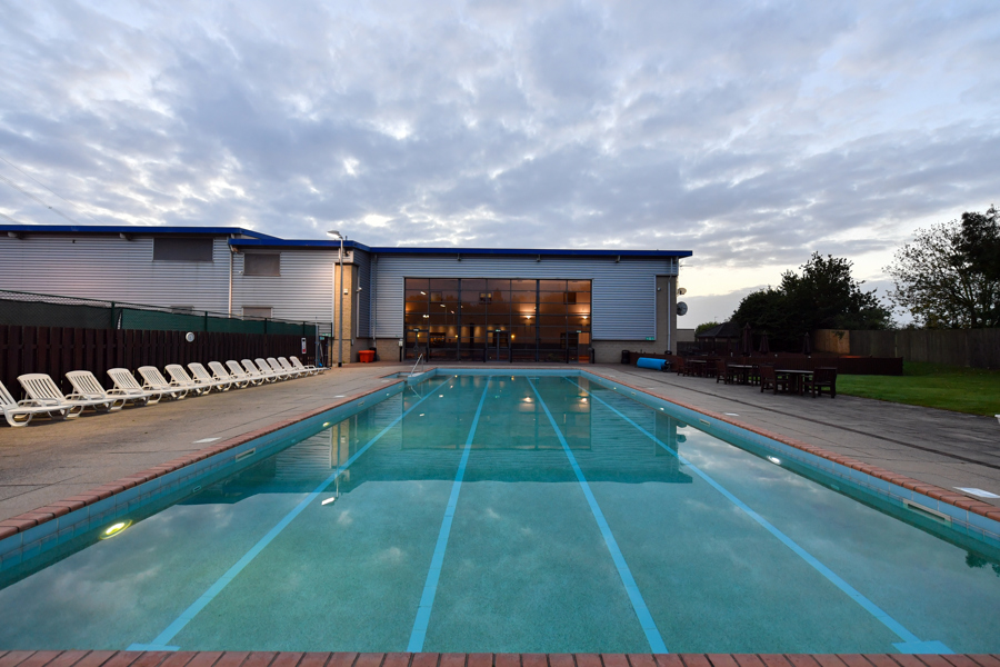 david lloyd with outdoor pool